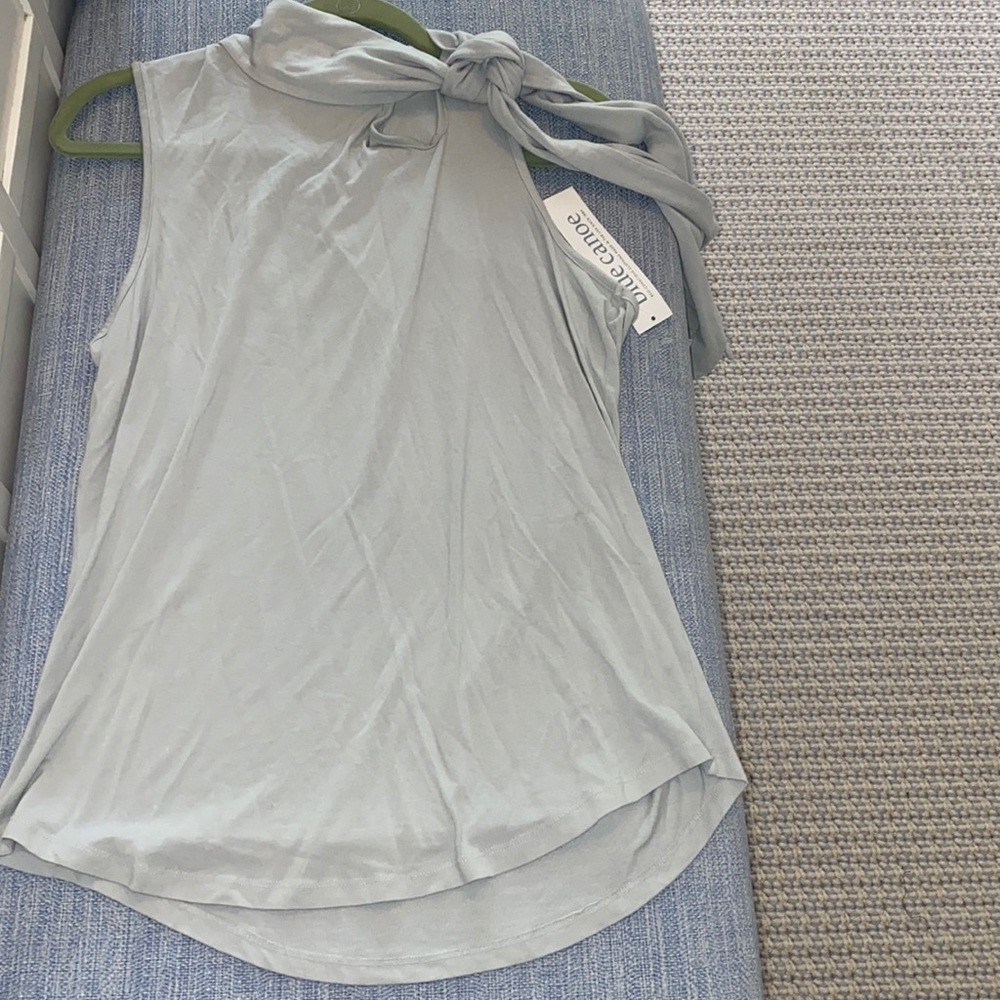 Blue Canoe Tie neck blouse